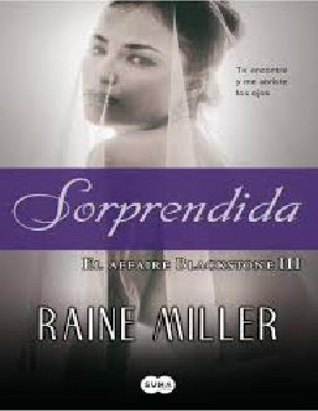 Sorprendida de Sorprendida, portada del libro