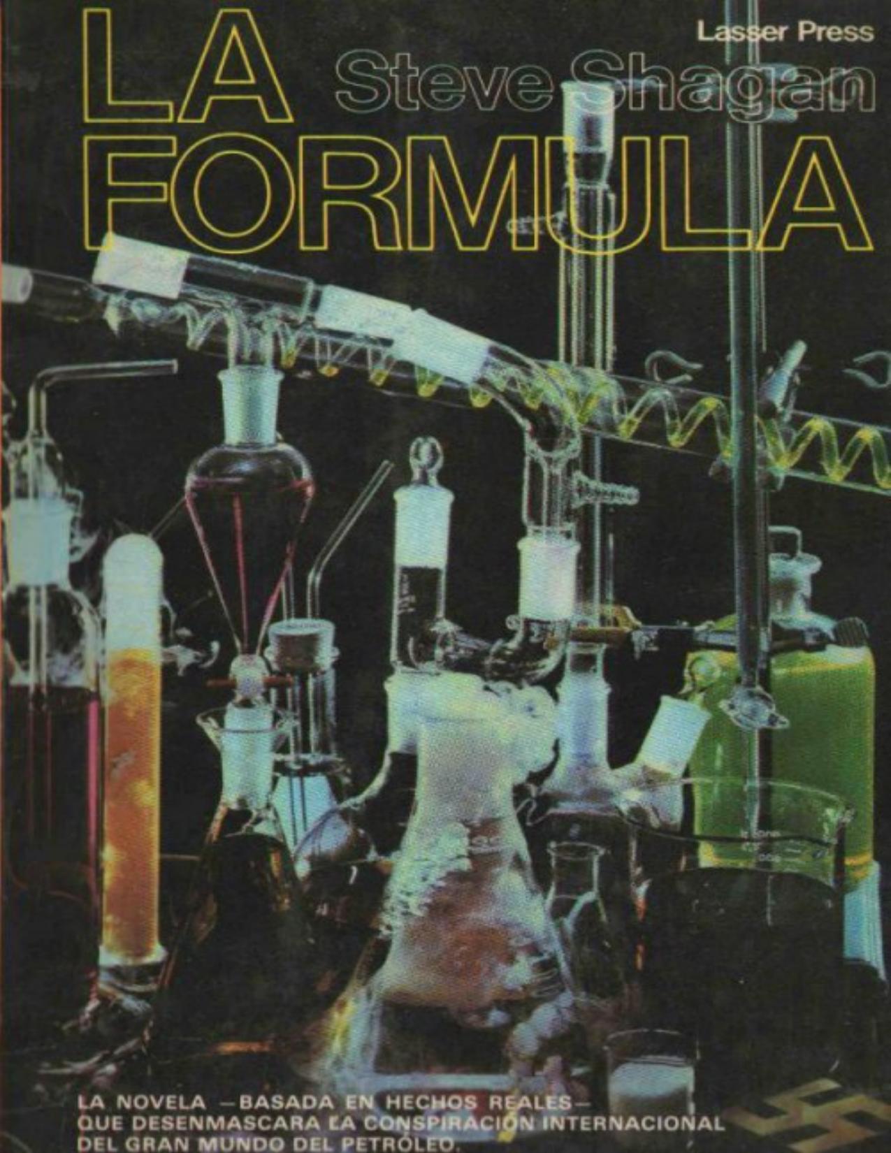 La fórmula de Steve Shagan, portada del libro