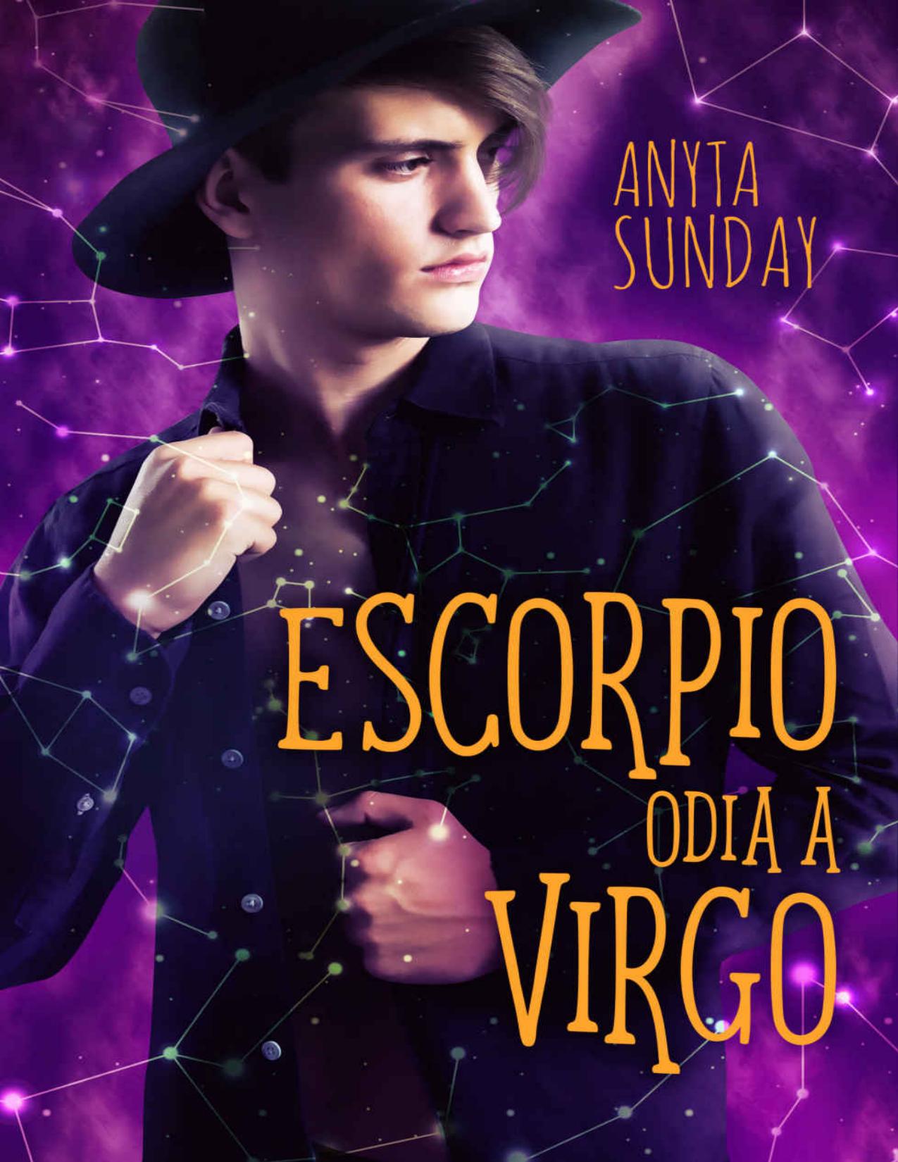 Escorpio odia a Virgo (Signos de amor nº 2) de Anyta Sunday, portada del libro