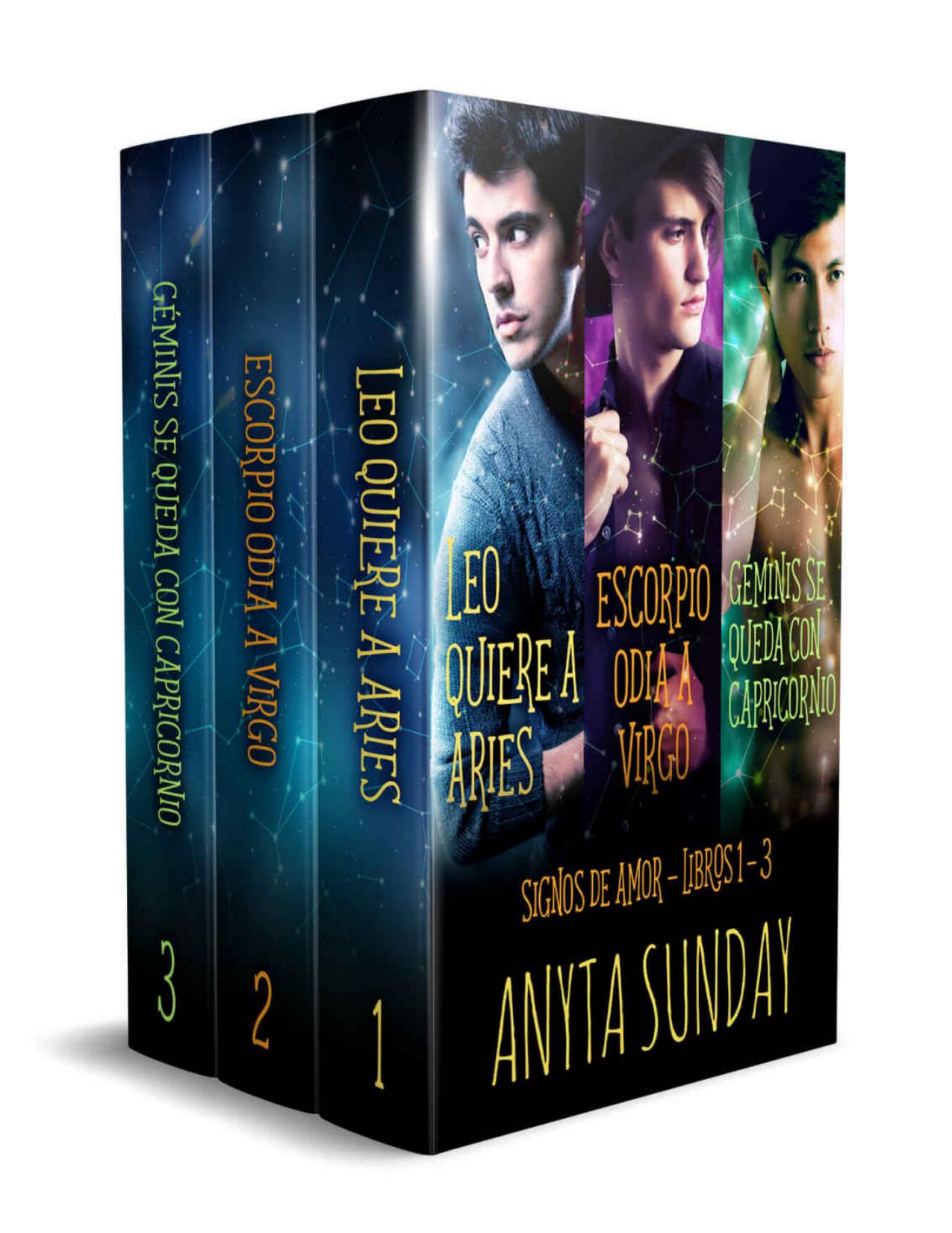 Signos de amor 1 - 3: Recopilación de Anyta Sunday, portada del libro