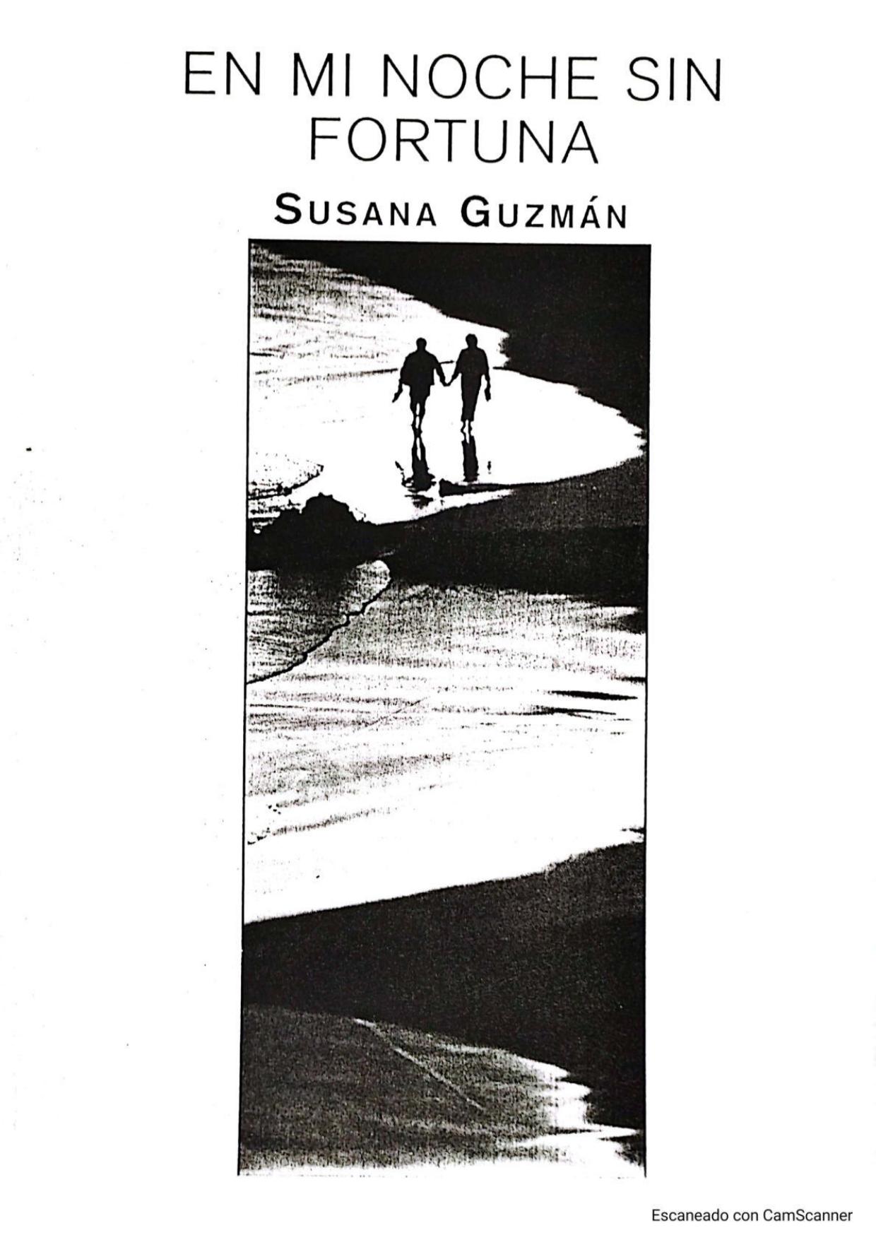 En mi noche sin fortuna de Susana Guzman, portada del libro