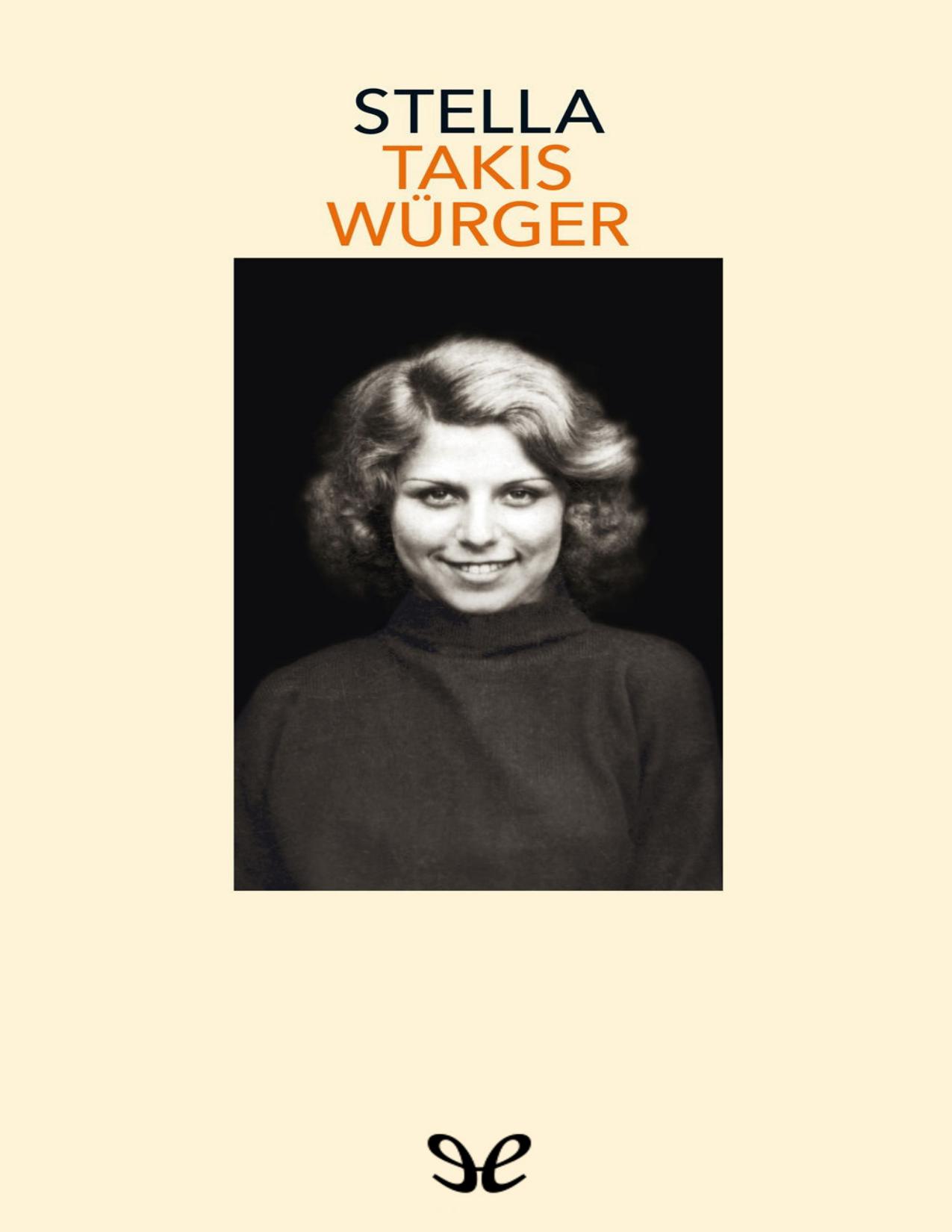 Stella de Takis Würger, portada del libro