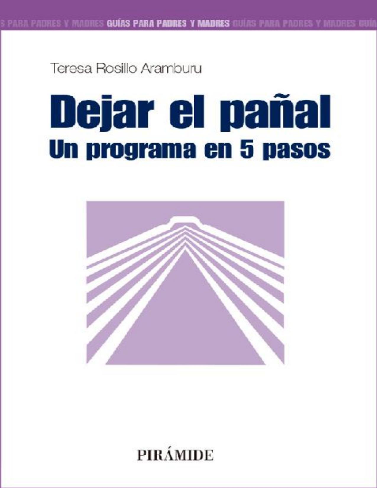 Dejar el pañal de Teresa Rosillo Aramburu, portada del libro