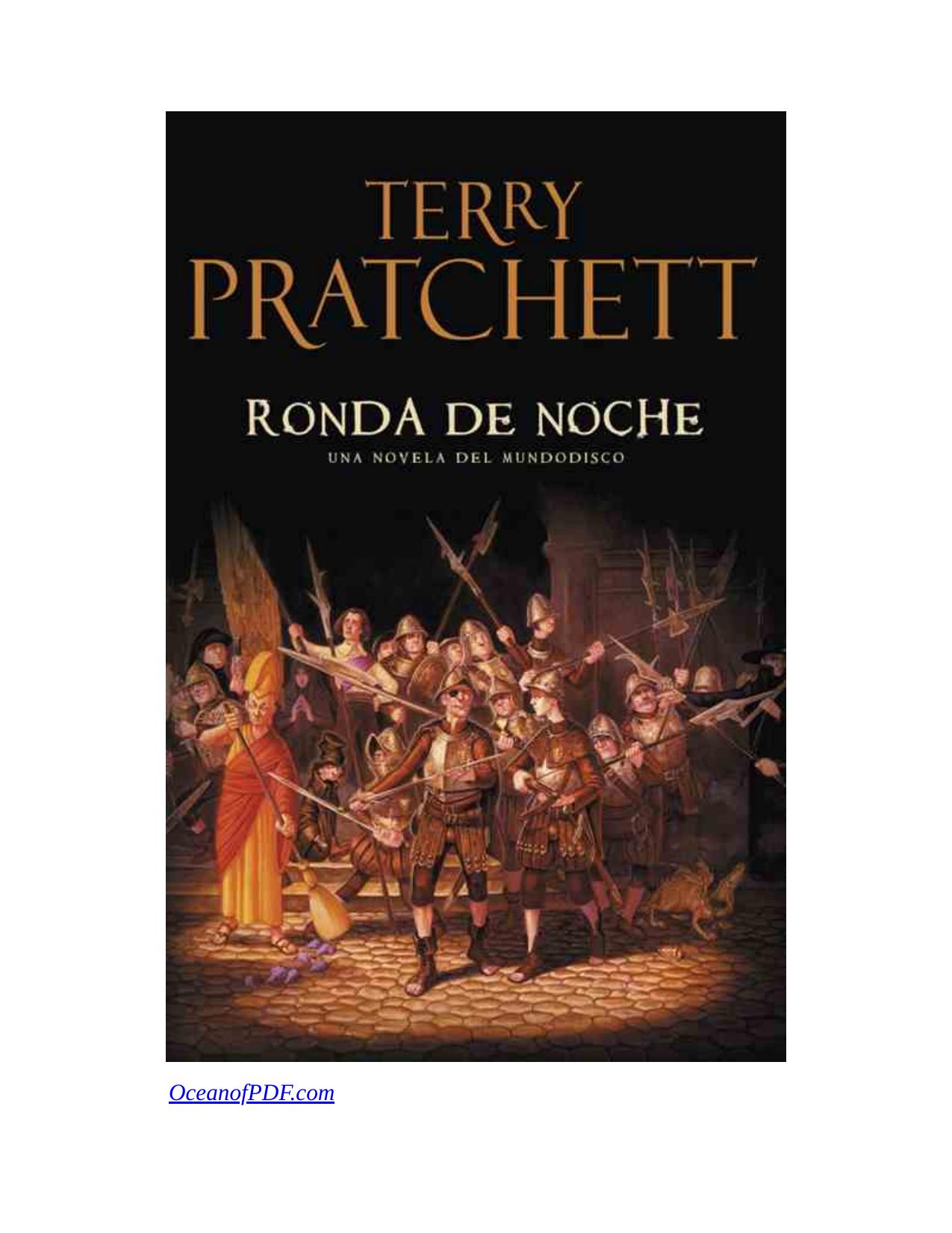 Ronda de noche de Terry Pratchett, portada del libro