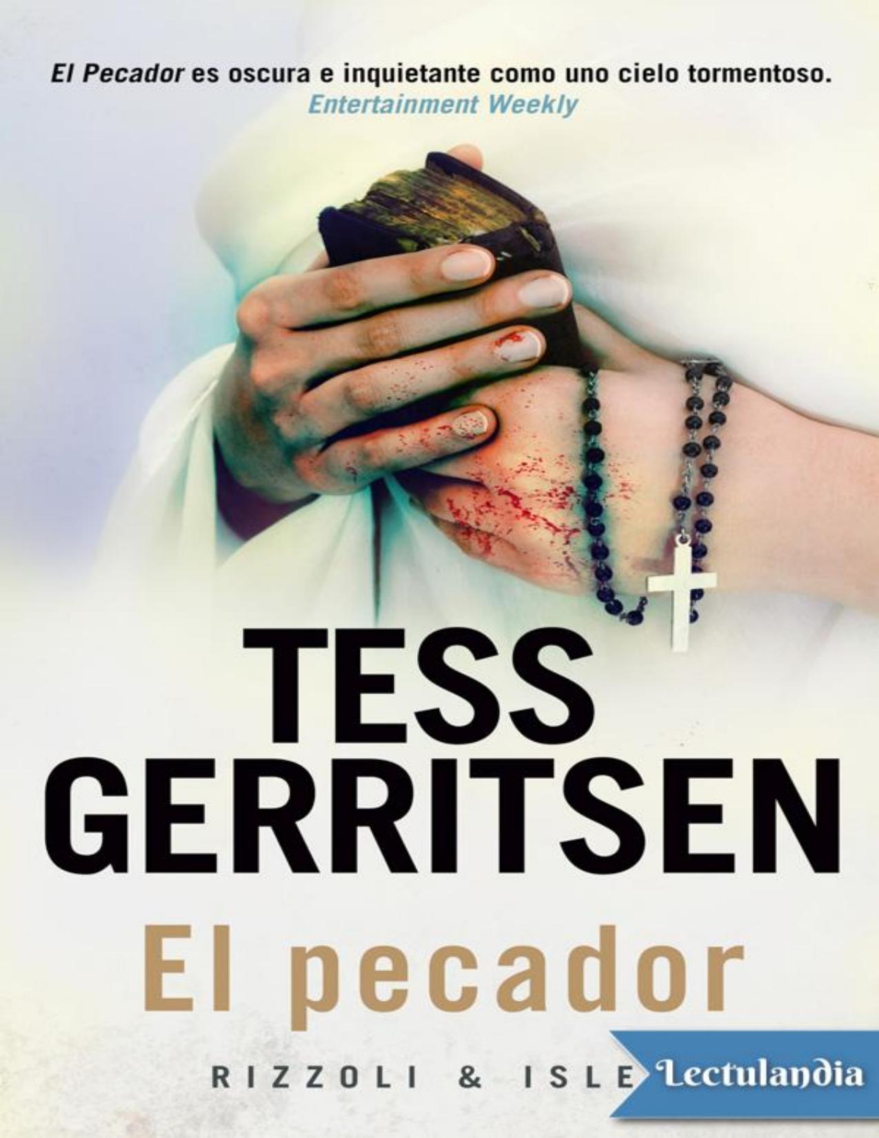 El pecador de Tess Gerritsen, portada del libro