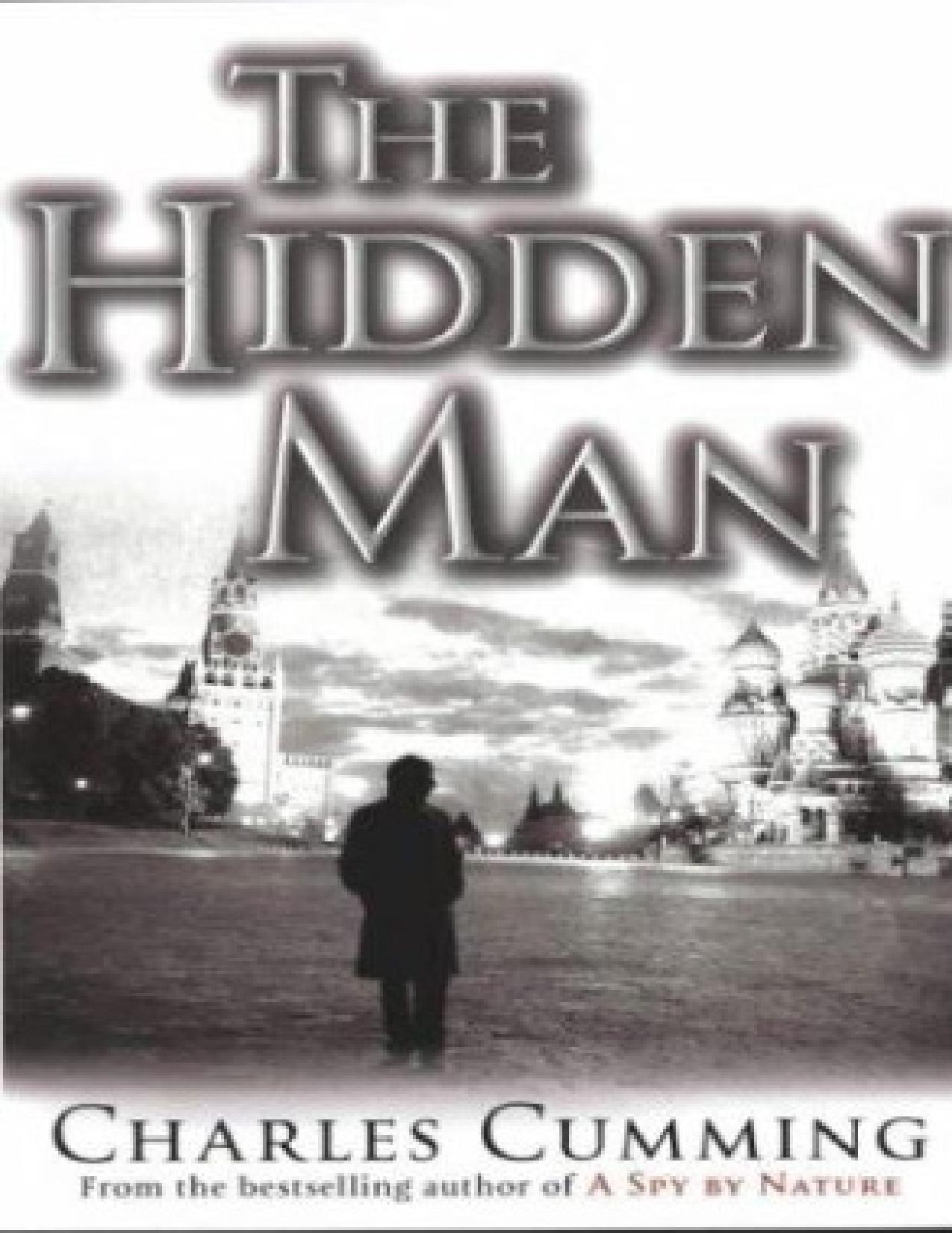 Charles Cumming de The Hidden Man, portada del libro