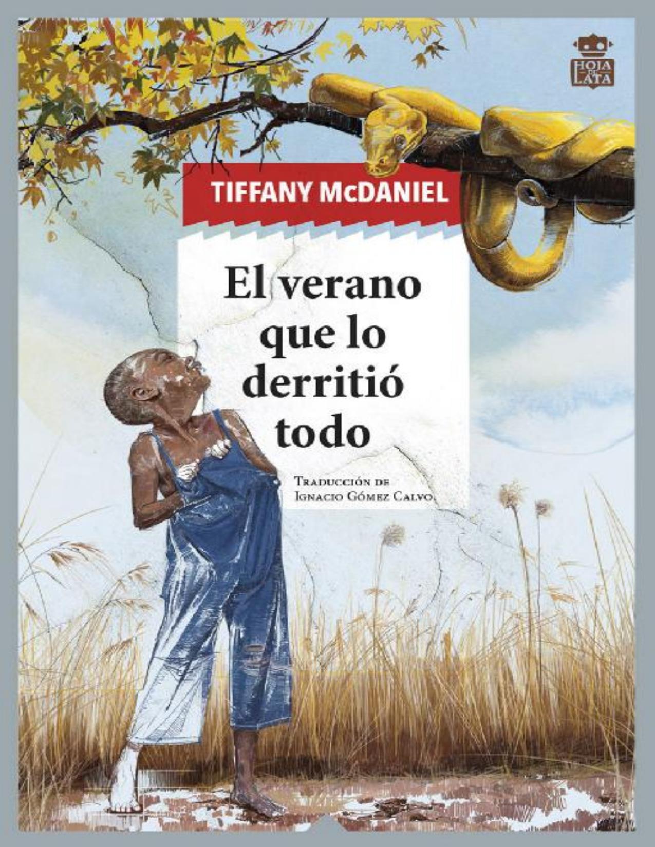 El verano que lo derritió todo de Tiffany McDaniel, portada del libro
