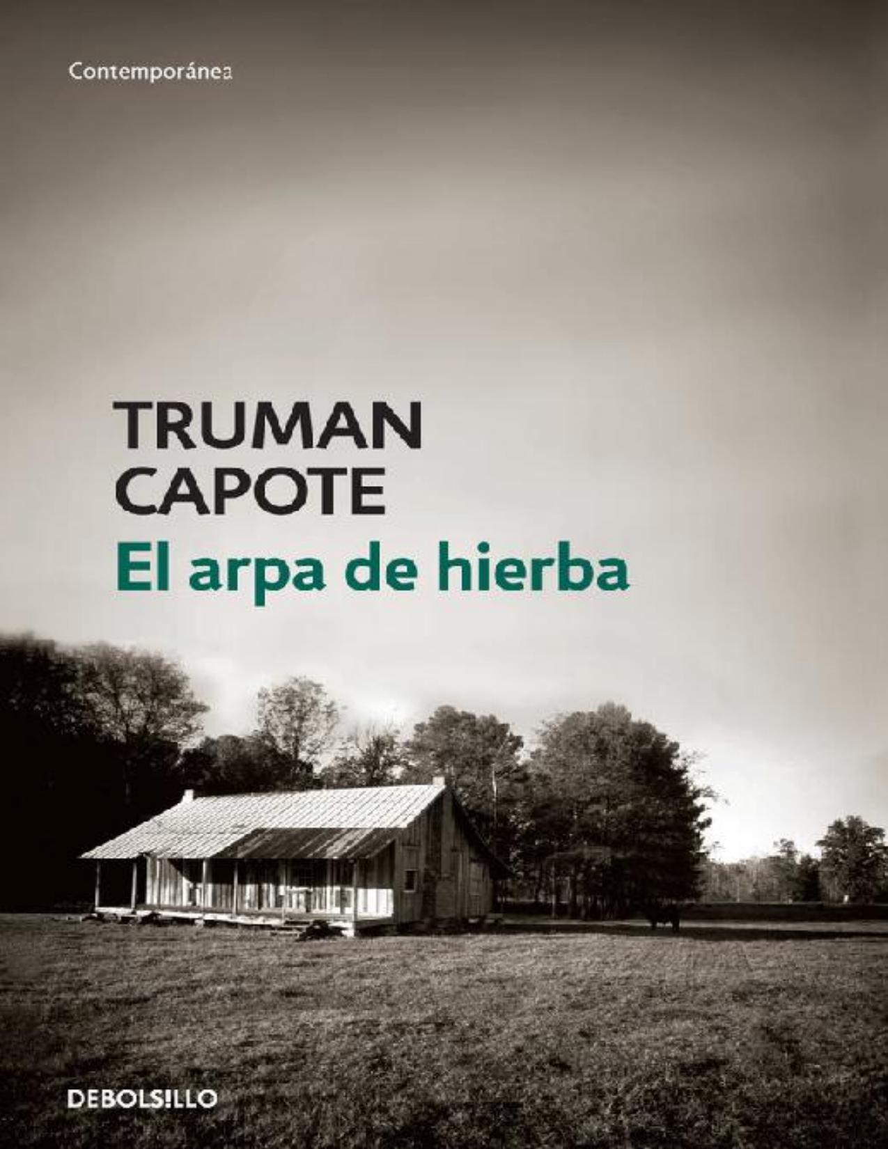 El arpa de hierba de Truman Capote, portada del libro