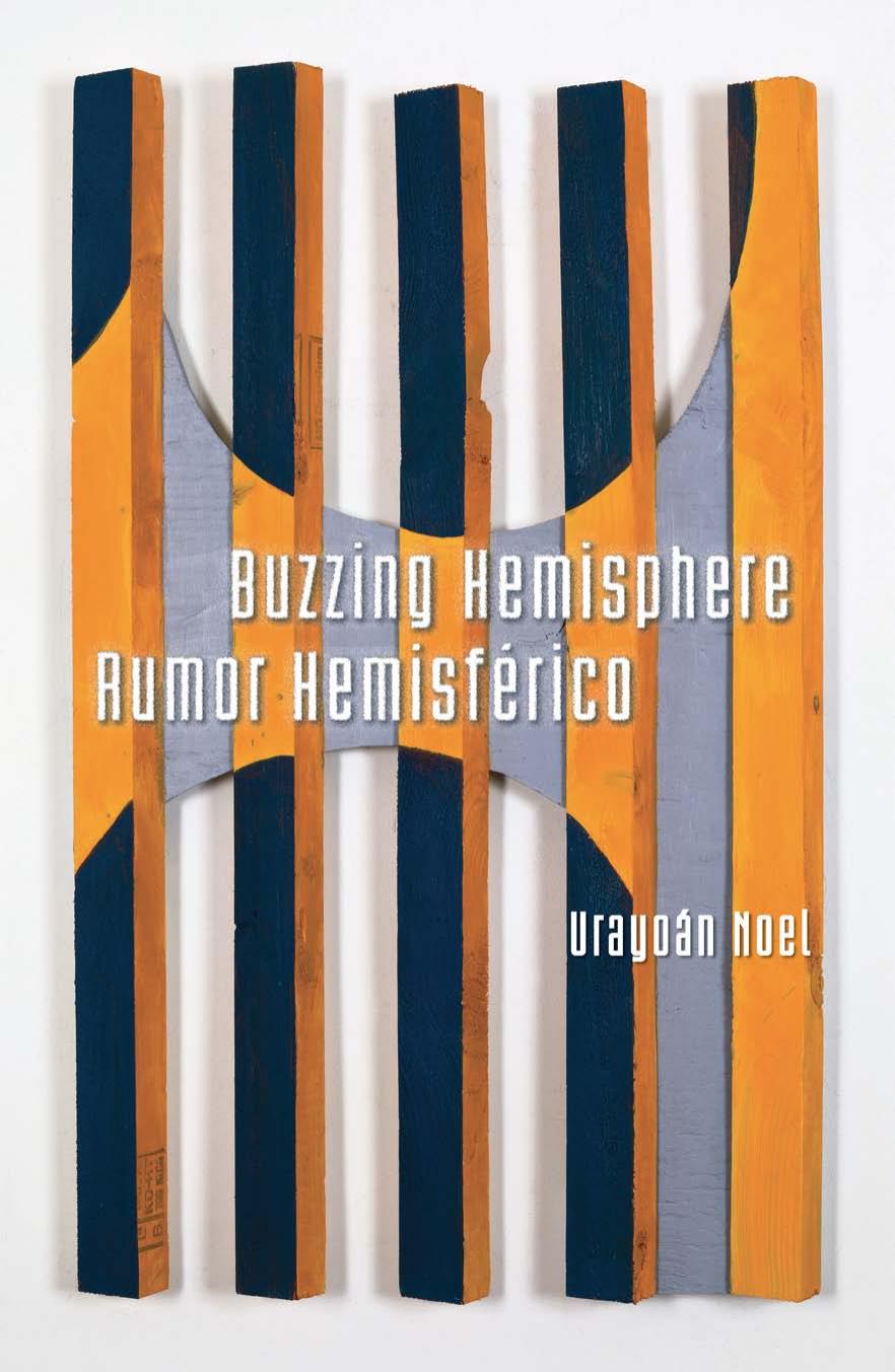 Buzzing Hemisphere / Rumor Hemisférico de Urayoán Noel, portada del libro