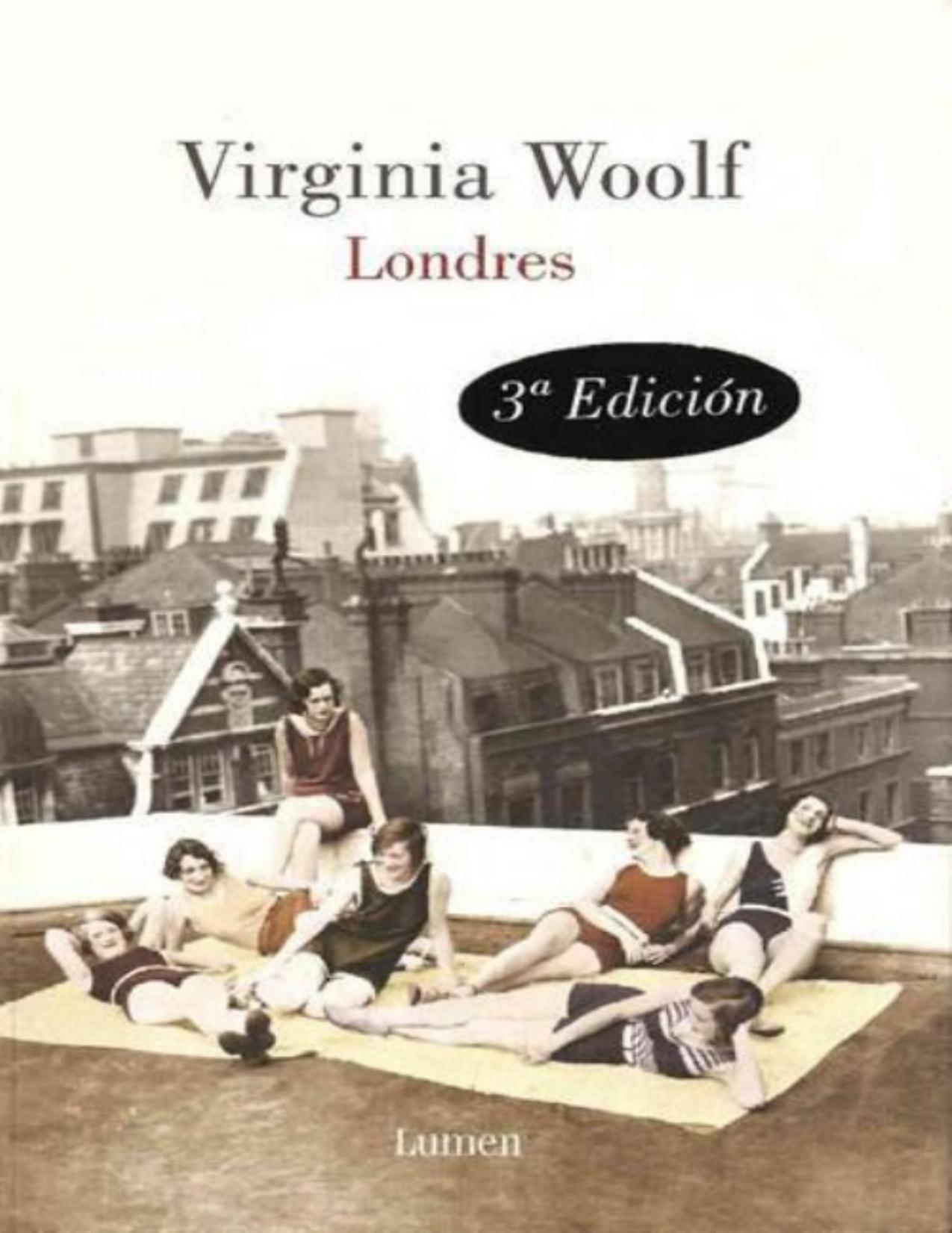 Londres de Virginia Woolf, portada del libro
