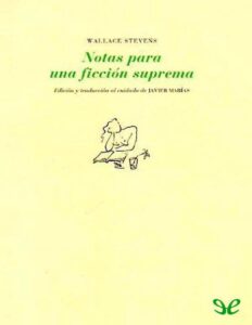 Portada de Notas para una ficción suprema