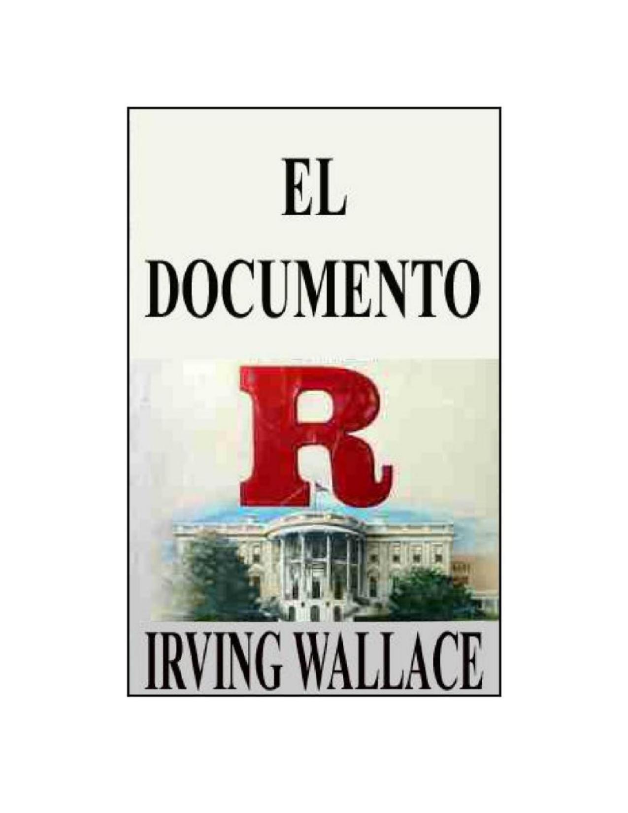 El documento R de Irving Wallace, portada del libro