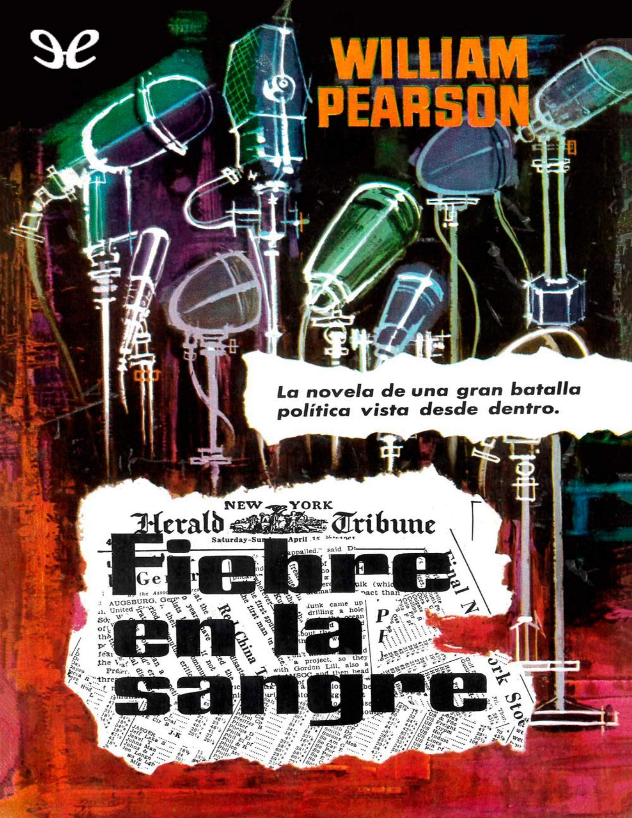 Fiebre en la sangre de William Pearson, portada del libro