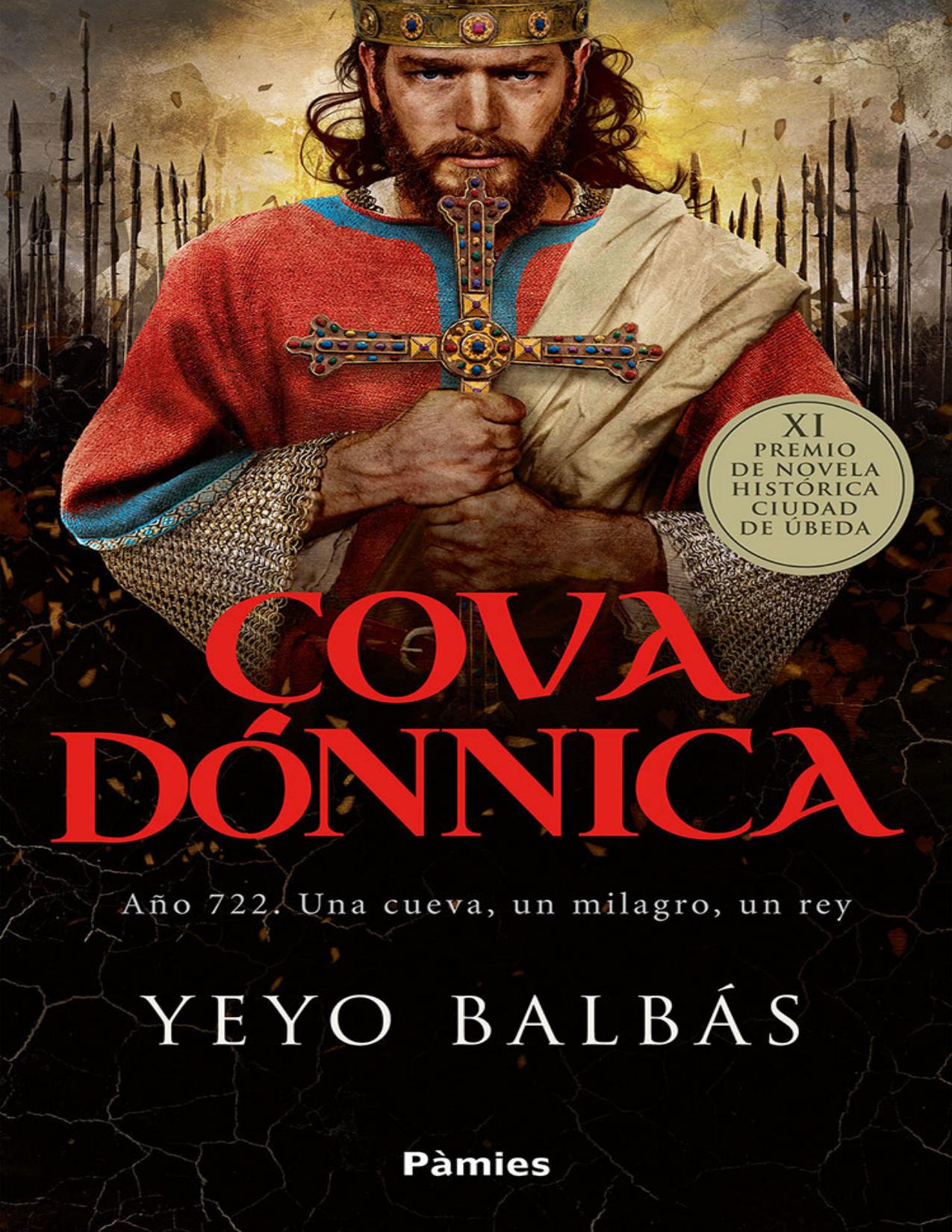 Cova Dónnica de Yeyo Balbas, portada del libro