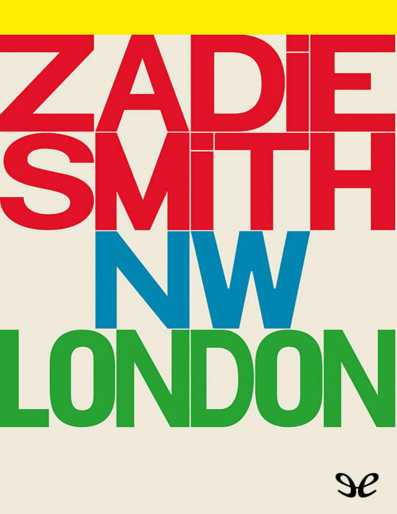 NW London de Zadie Smith, portada del libro
