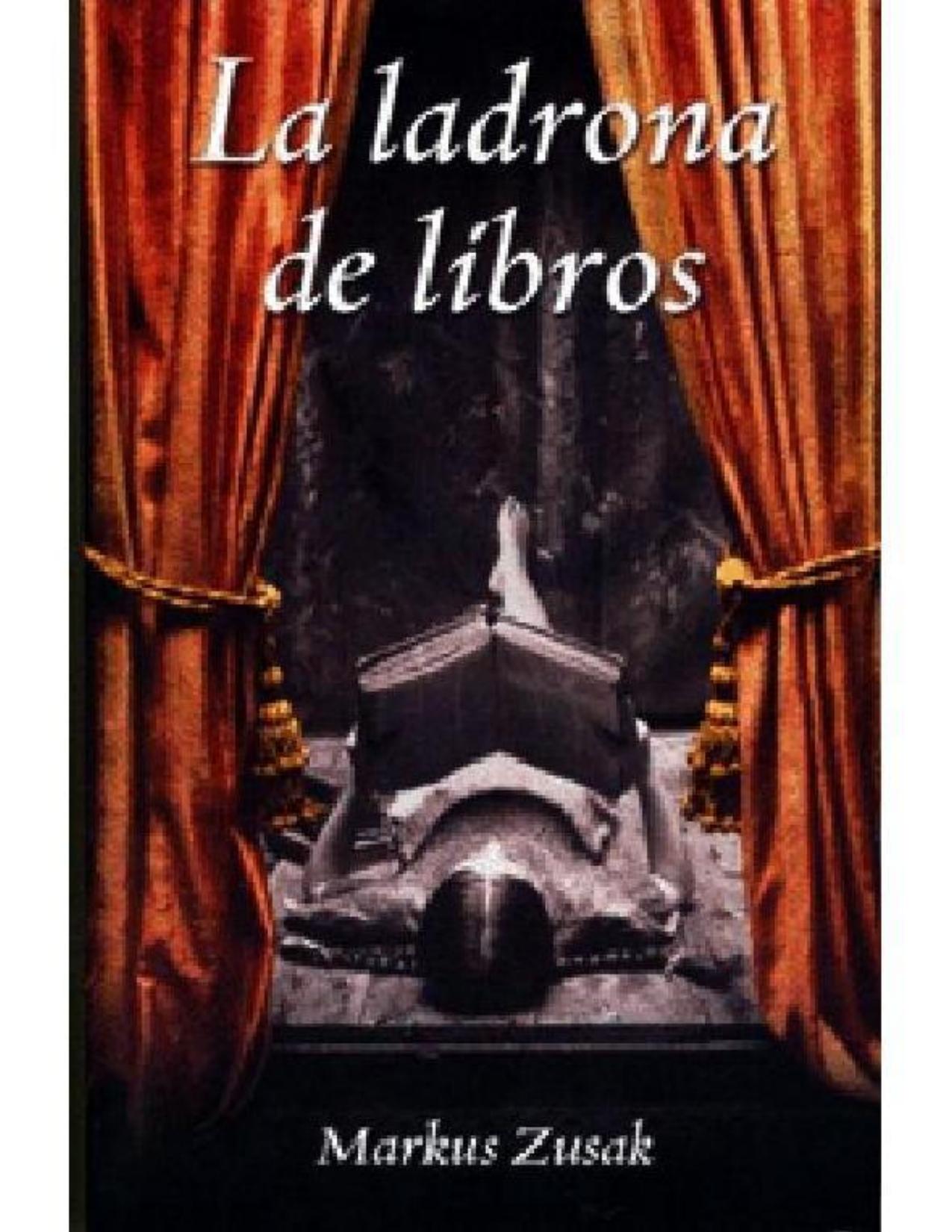 La ladrona de libros de Markus Zusak, portada del libro