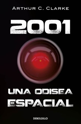 2001 Una Odisea Espacial de Arthur C Clarke, portada del libro