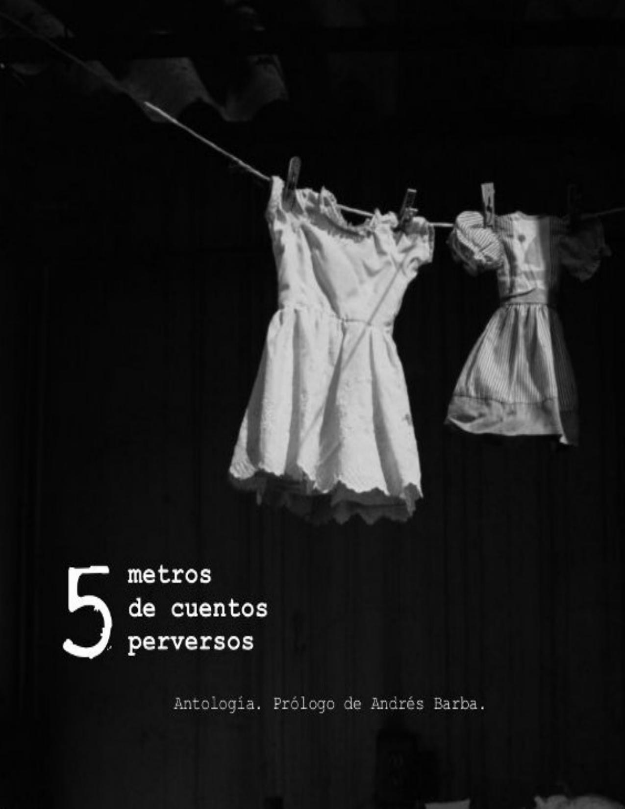 5 metros de cuentos perversos de Fabrizio Mejia Madrid, portada del libro