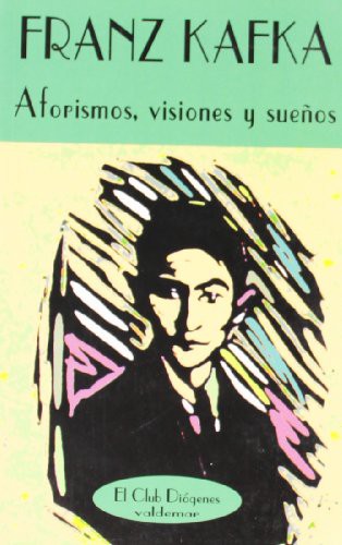 Aforismos, visiones y sueños de Franz Kafka, portada del libro