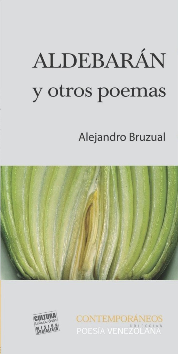 Aldebaran y otros poemas de Alejandro Bruzual, portada del libro