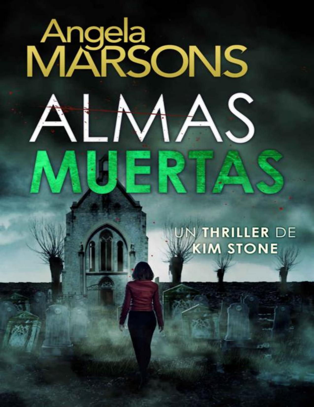 Almas muertas de Angela Marsons, portada del libro