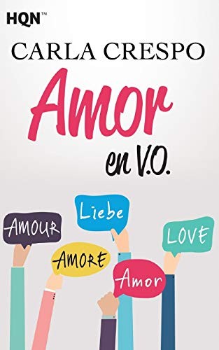 Amor en V.O. de Carla Crespo, portada del libro