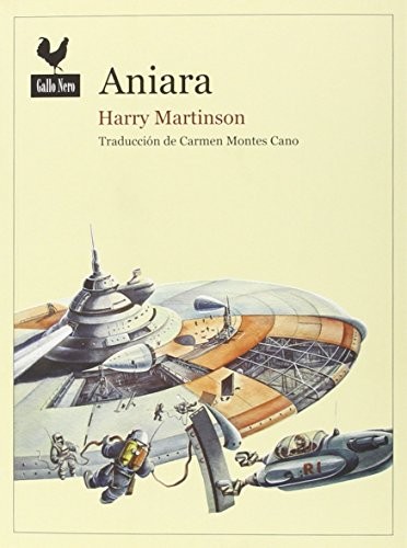 Aniara de Harry Martinson, portada del libro