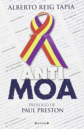 Anti-Moa de Alberto Reig Tapia, portada del libro