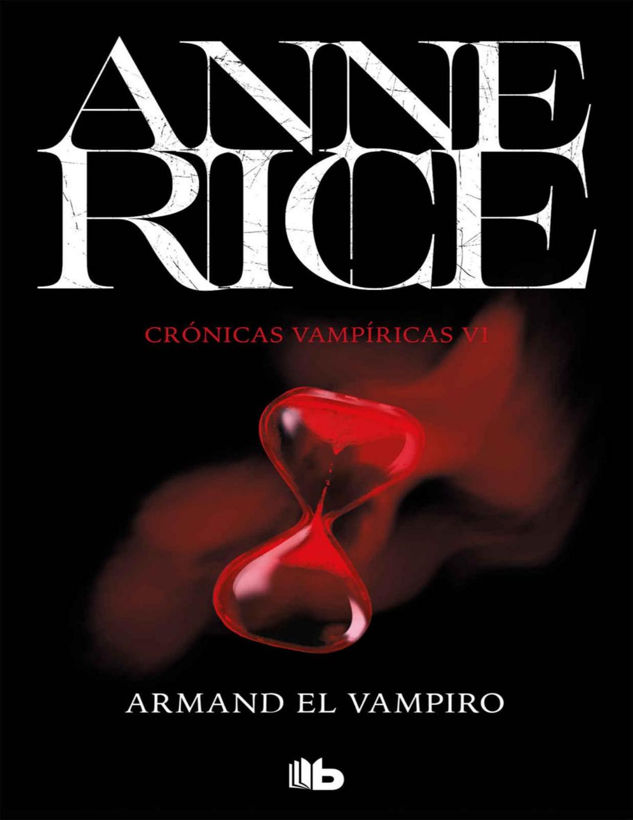 Armand el vampiro (Cronicas Vampiri de Anne Rice, portada del libro