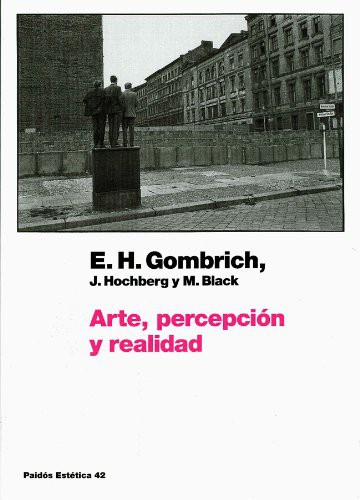 Arte, percepción y realidad de Ernst H. Gombrich, portada del libro