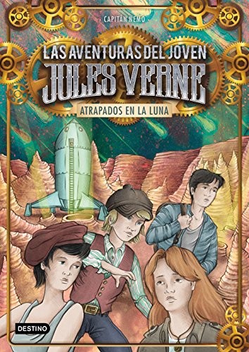 Atrapados en la luna de Capitán Nemo, portada del libro