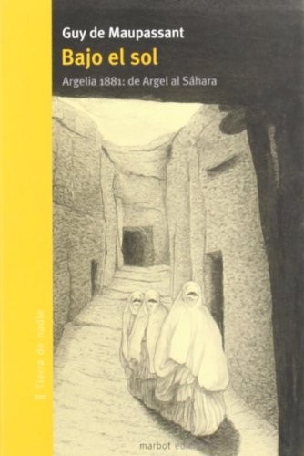 Bajo el sol de Guy de Maupassant, portada del libro