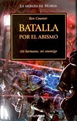 Batalla por el abismo de Ben Counter, portada del libro