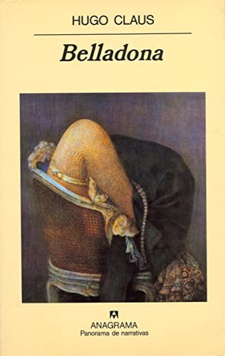 Belladona de Hugo Claus, portada del libro