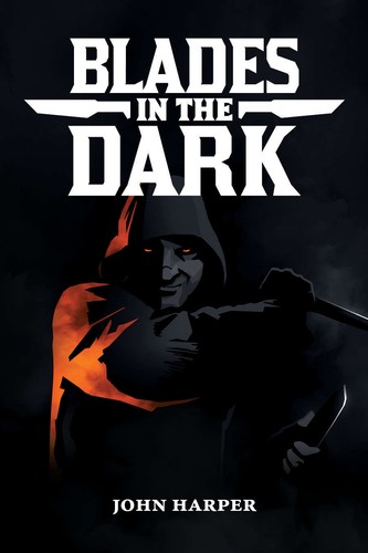 Blades in the dark de John Harper, portada del libro