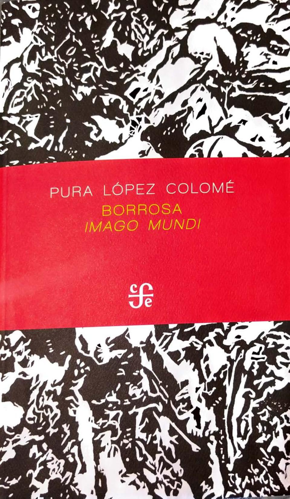 Borrosa imago mundi de Pura Lopez Colome, portada del libro