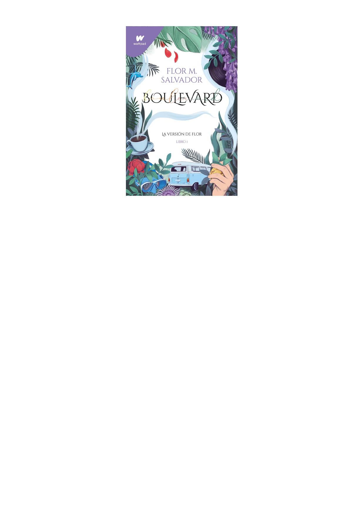 Boulevard de Flor M. Salvador, portada del libro