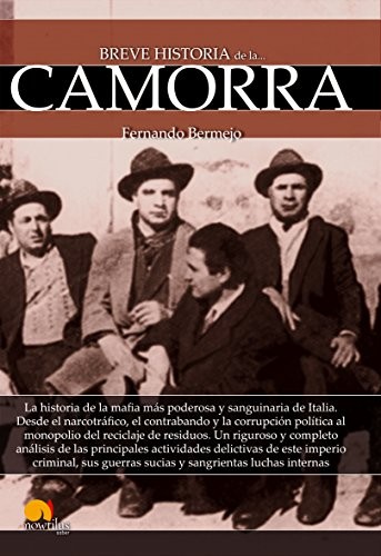 Breve historia de la Camorra de Fernando Bermejo, portada del libro