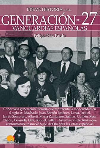 Breve historia de la Generación del 27 de Felipe Díaz Pardo, portada del libro