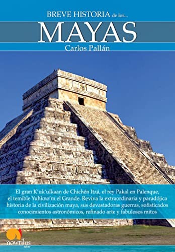 Breve historia de los Mayas de Carlos Pallán, portada del libro