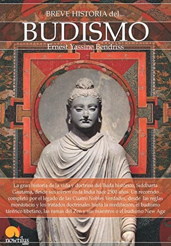 Breve historia del budismo de Ernest Yassine Bendriss, portada del libro
