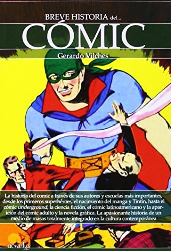 Breve historia del cómic de Gerardo Vilches Fuentes, portada del libro