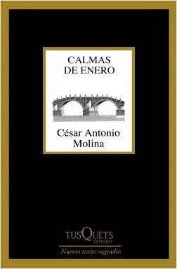 Calmas de enero de Cesar Antonio Molina, portada del libro