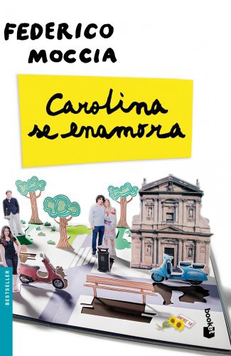 Carolina se enamora de Federico Moccia, portada del libro