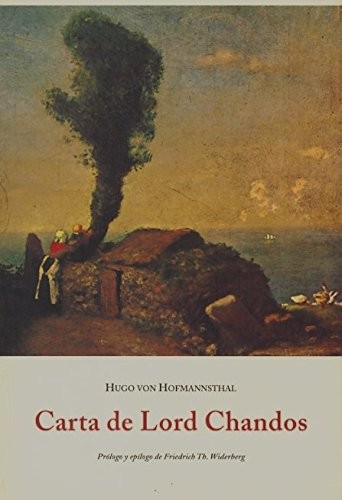 Carta de Lord Chandos de Hugo von Hofmannsthal, portada del libro