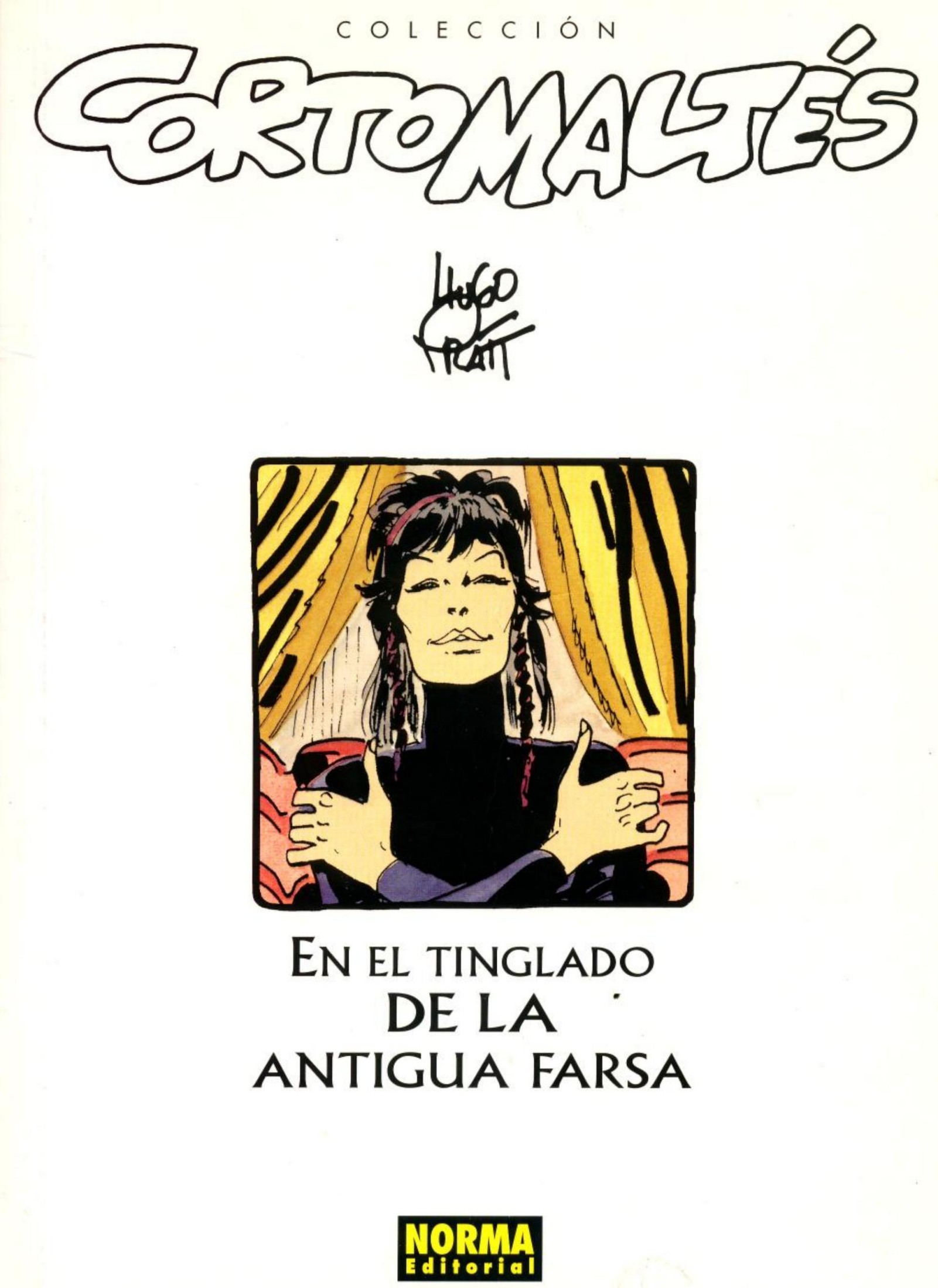 Corto Maltes de Hugo Pratt, portada del libro