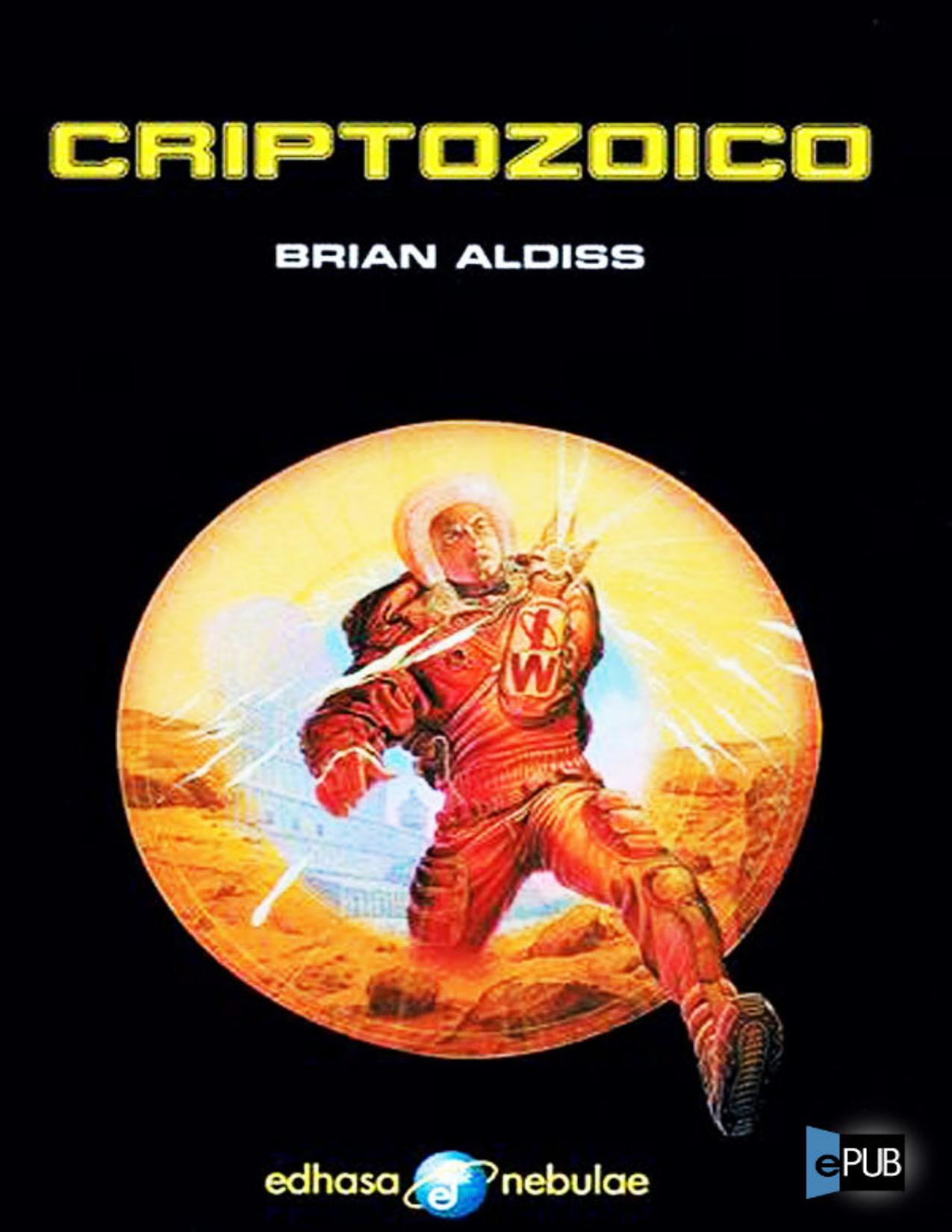 Criptozoico de Brian W. Aldiss, portada del libro