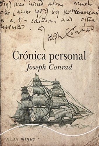 Crónica personal de Joseph Conrad, portada del libro