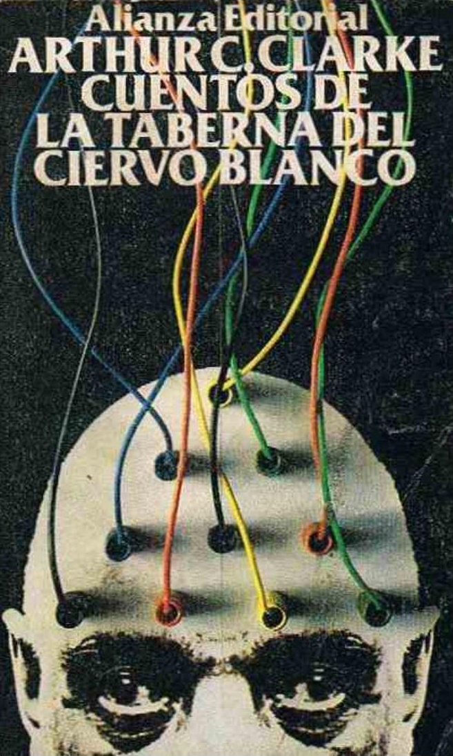 Cuentos de la taberna del Ciervo Bl de Arthur C. Clarke, portada del libro