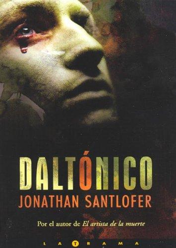 Daltónico de Jonathan Santlofer, portada del libro